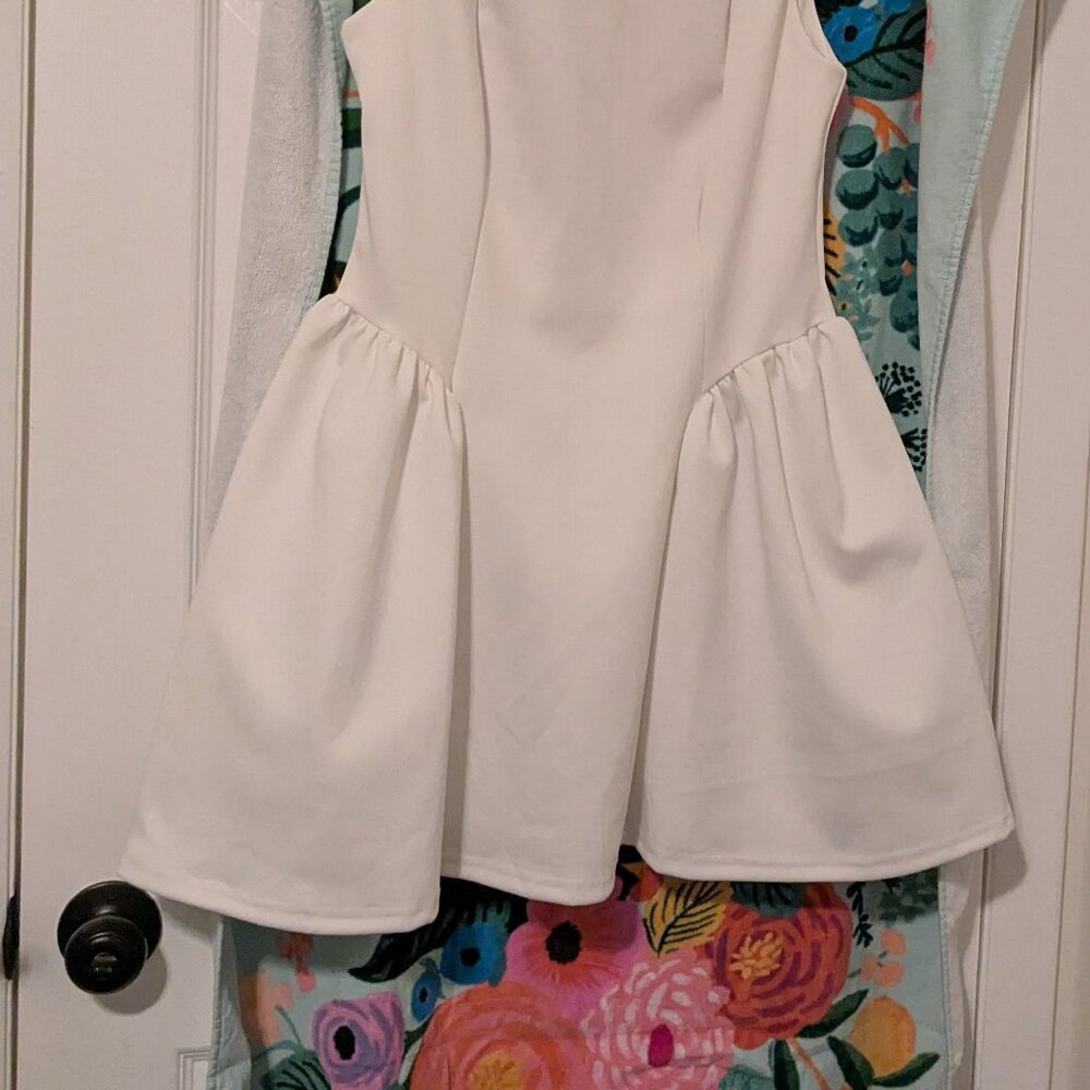 Sleeveless dress w/fitted bodice and a flared, pleated skirt size XL - Picture 5 of 10